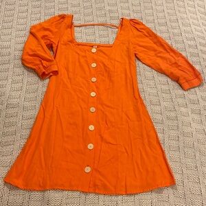 Valija Orange Dress (NWT)